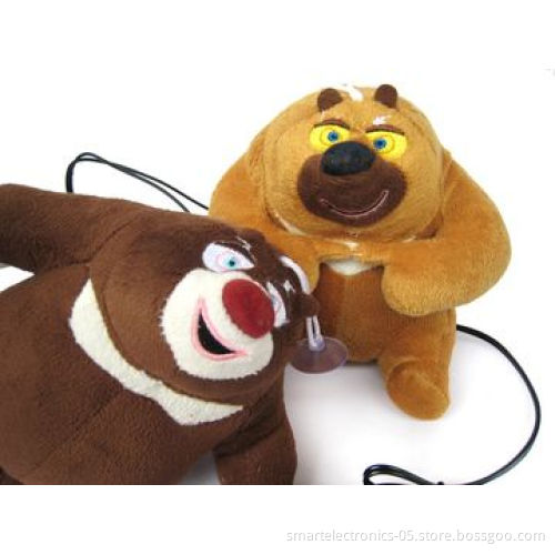 Dancing Bear USB Speaker, Plug-and-Play/2-year Warranty/Pretty Packing/Customized Requests Available